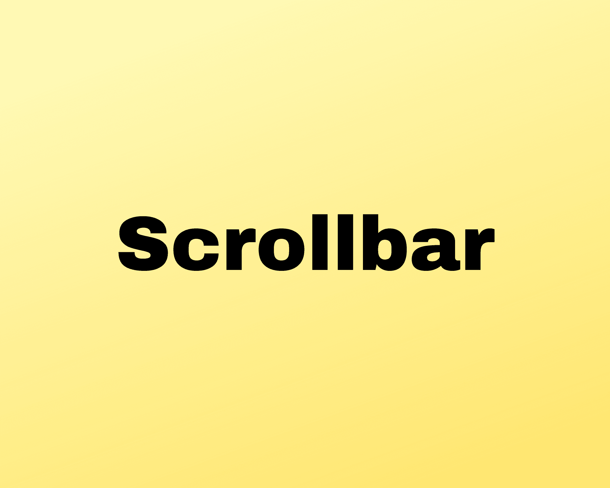 Hướng dẫn tùy biến scrollbar trong css