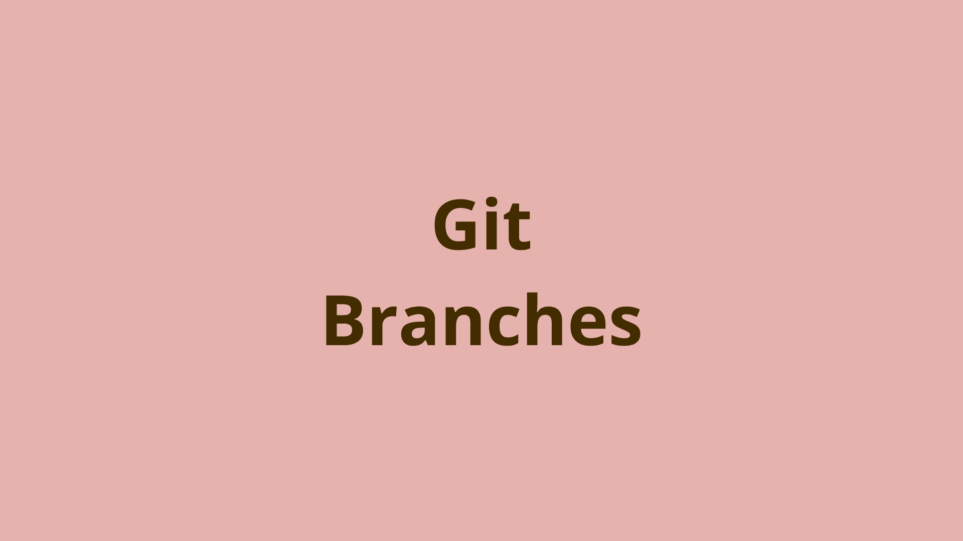 Branch trong git