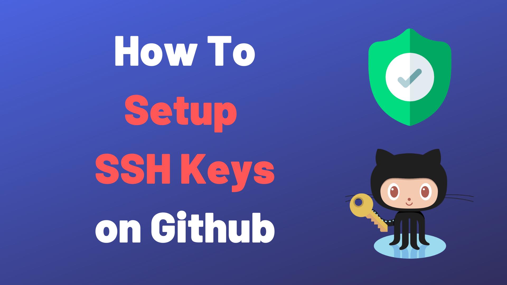 SSH key trong github